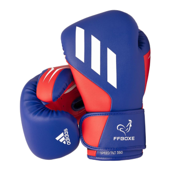 Gants de boxe d'entrainement ADIDAS SPEED TILT 350 PRO Vegan à velcro